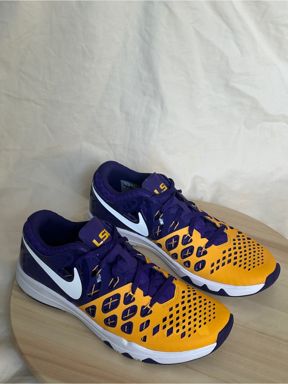 Nike Men's Train Speed 4 AMP "LSU" Athletic Sneakers Men’s 8